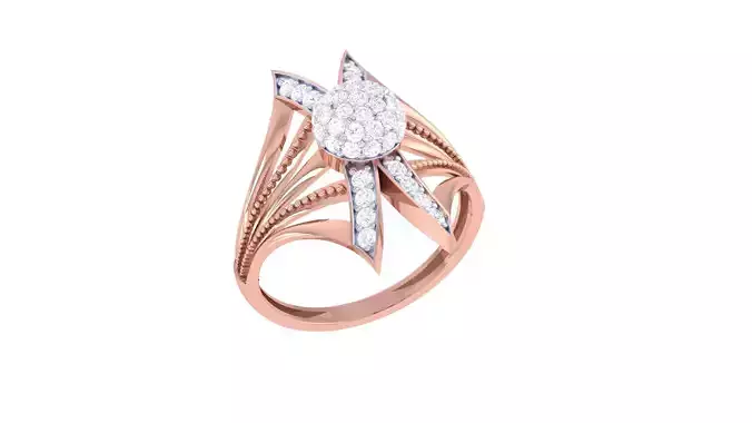  Women Ring MTL 3dm STL OBJ FBX Details