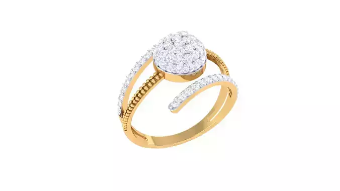  Women Ring MTL 3dm STL OBJ FBX Details
