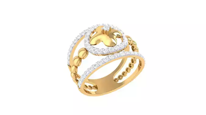  Women Ring MTL 3dm STL OBJ FBX Details