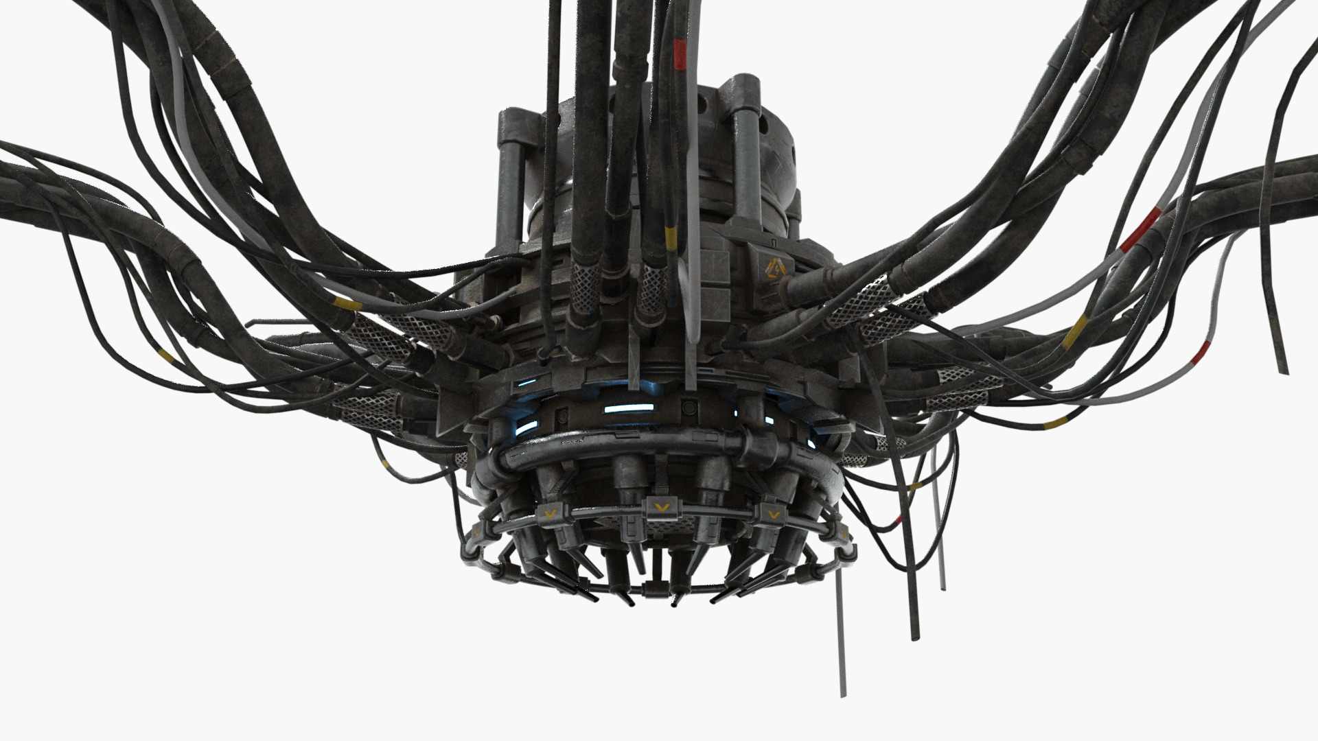 Nuclear Reactor Low-poly 3D model_5