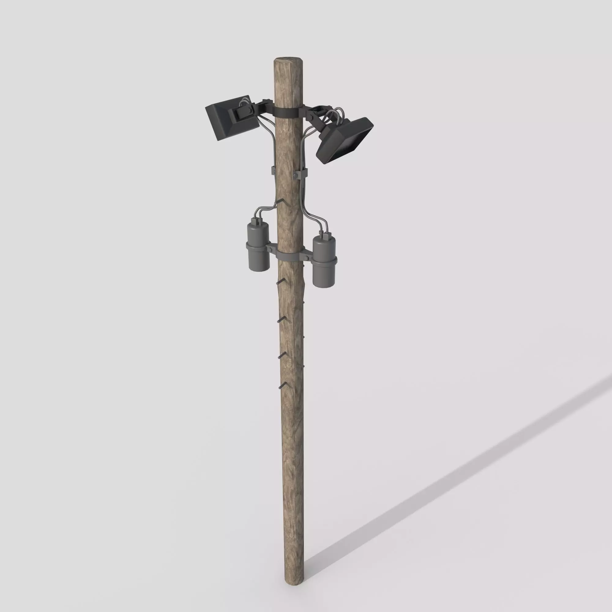street light lamp 3D model_0
