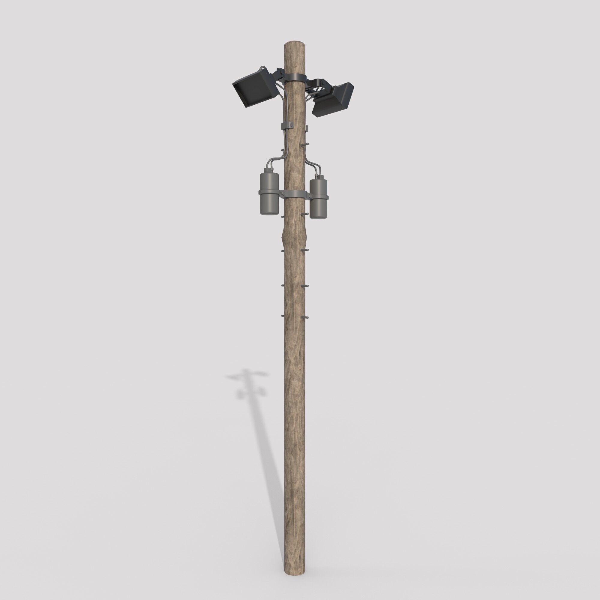 street light lamp 3D model_1
