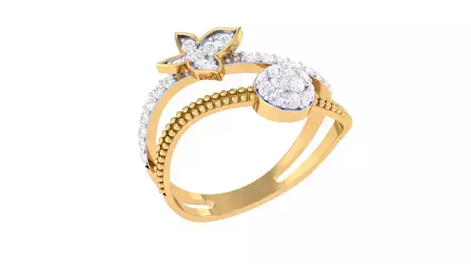  Women Ring MTL 3dm STL OBJ FBX Details