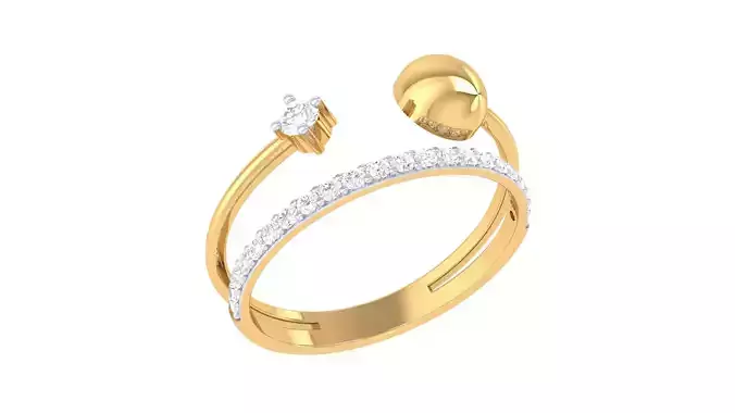  Women Ring MTL 3dm STL OBJ FBX Details