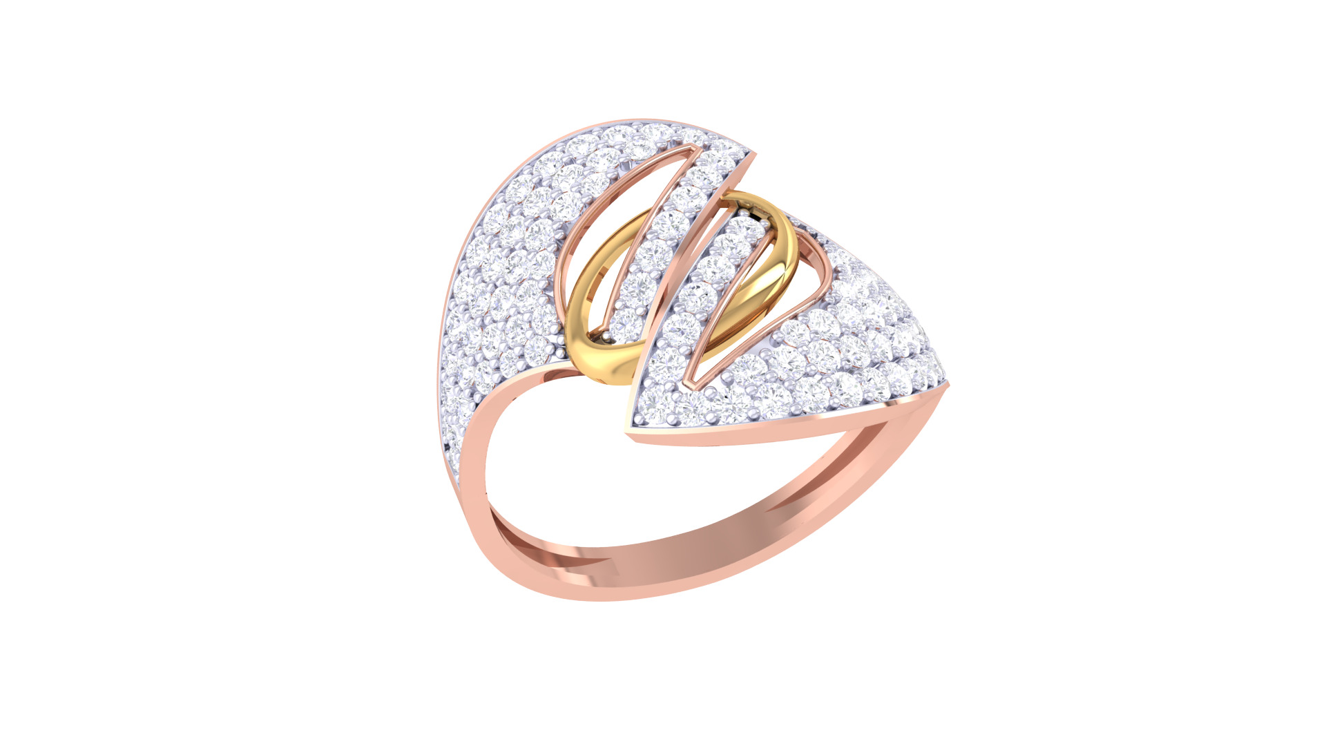Women Ring MTL 3dm STL OBJ FBX Details 3D print model_1