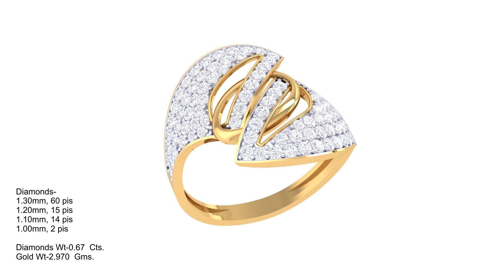 Women Ring MTL 3dm STL OBJ FBX Details 3D print model_2