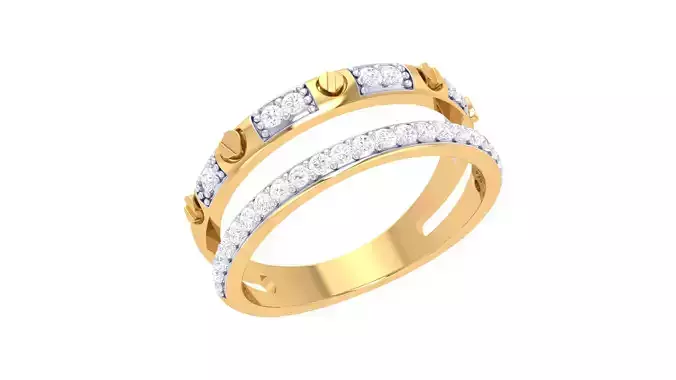  Women Ring MTL 3dm STL OBJ FBX Details