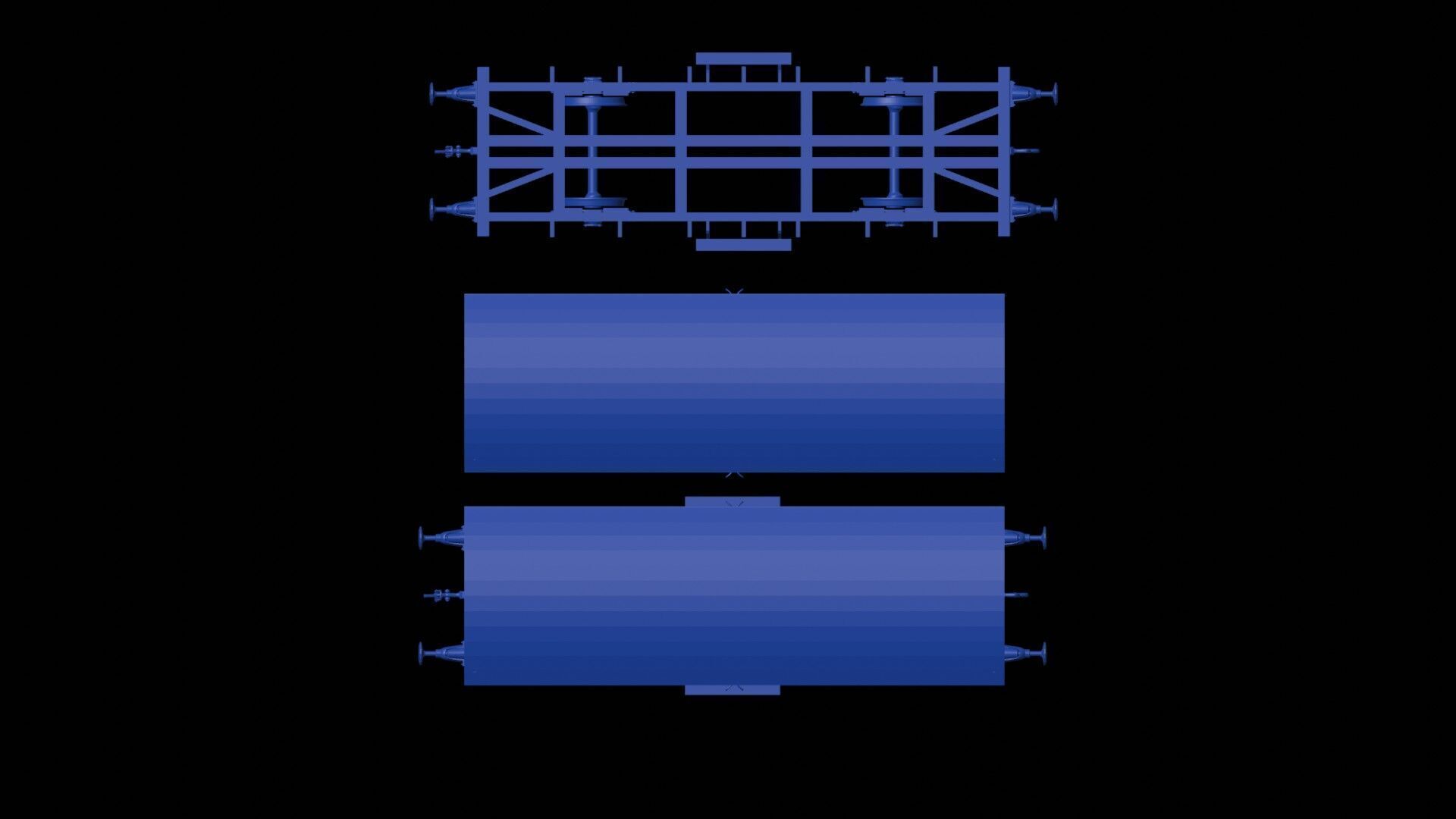 Type GR20 railway wagon - close 3D print model_6