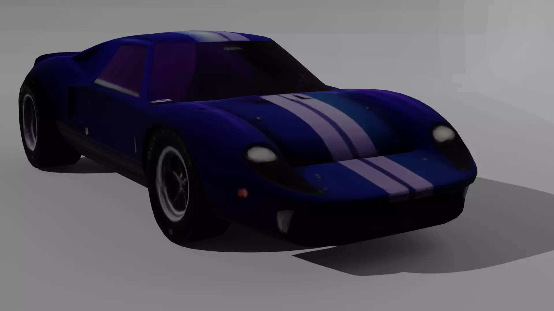 GT40 model 3D model_0