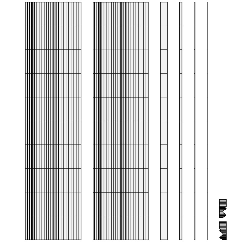 Interior Design - Baseboard 3D model_4