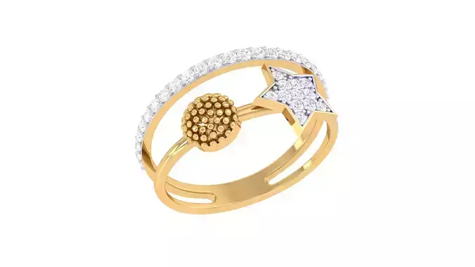  Women Ring MTL 3dm STL OBJ FBX Details