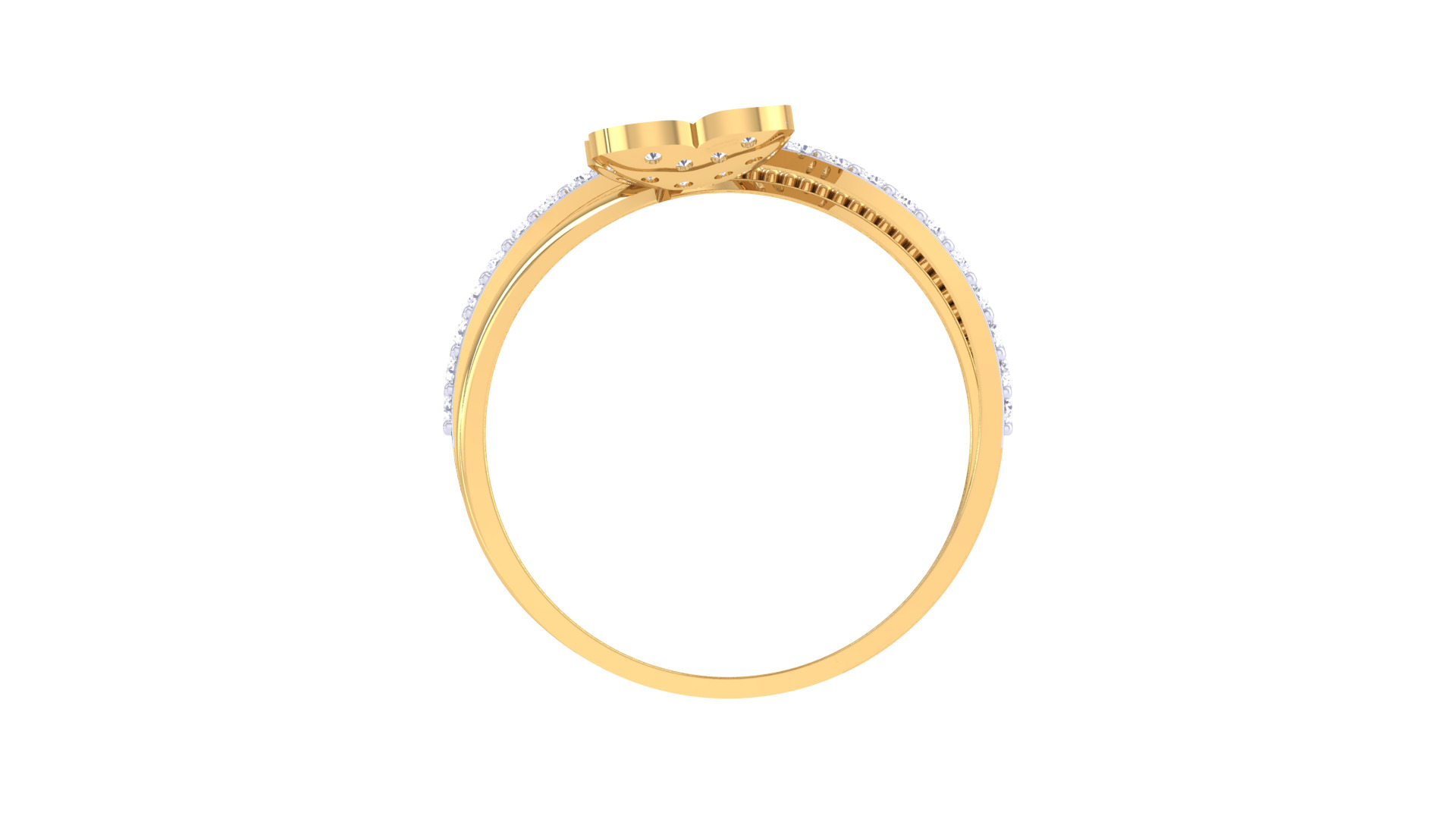  Women Ring MTL 3dm STL OBJ FBX Details 3D print model_4