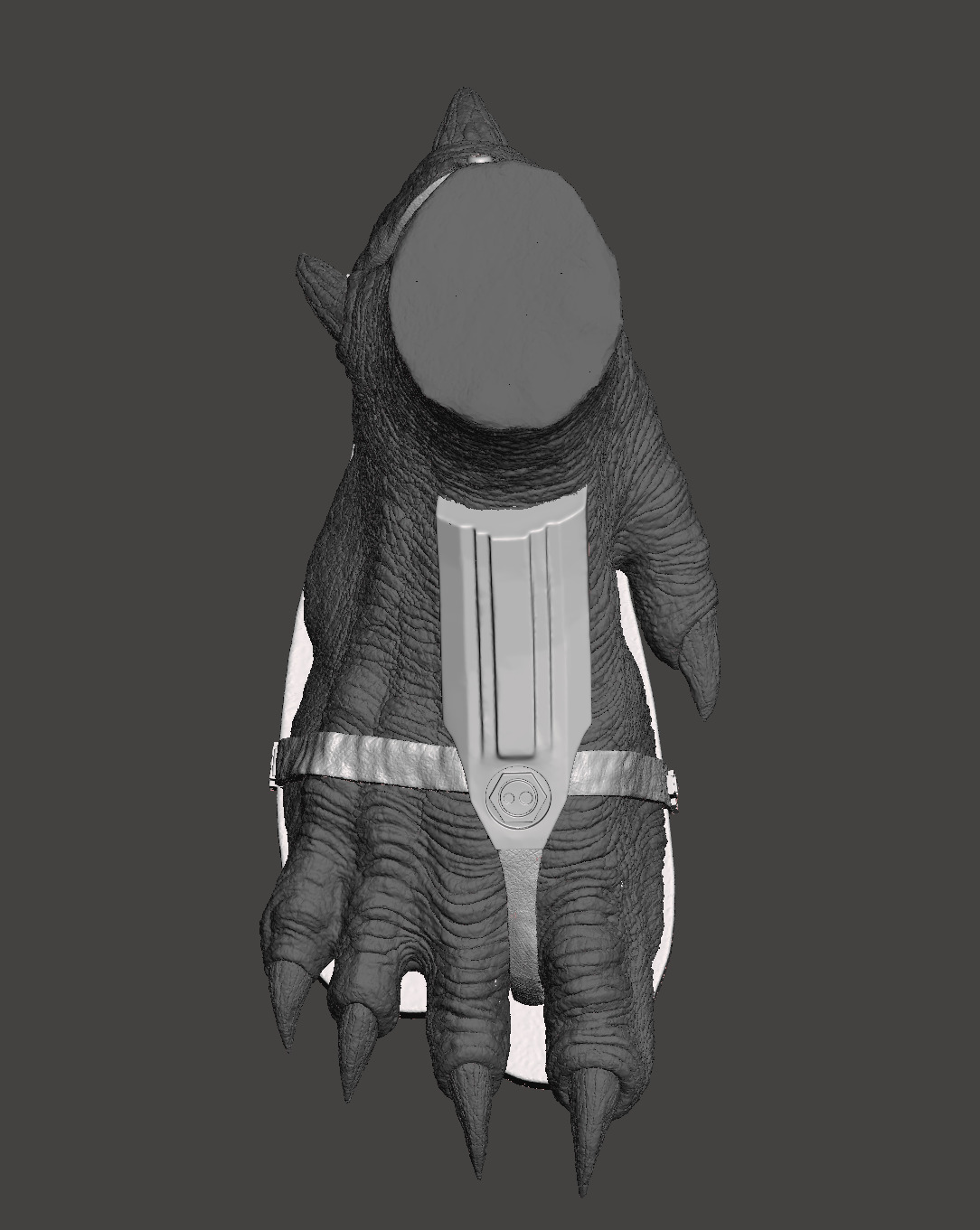 Predator 1987 Jungle Hunter - Reconstructed - Shoes - Sandals   3D print model_21