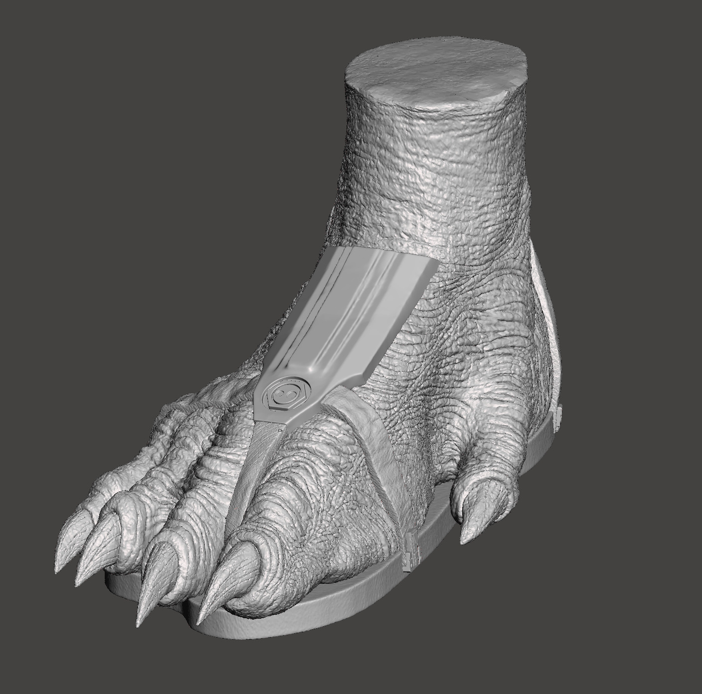 Predator 1987 Jungle Hunter - Reconstructed - Shoes - Sandals   3D print model_25