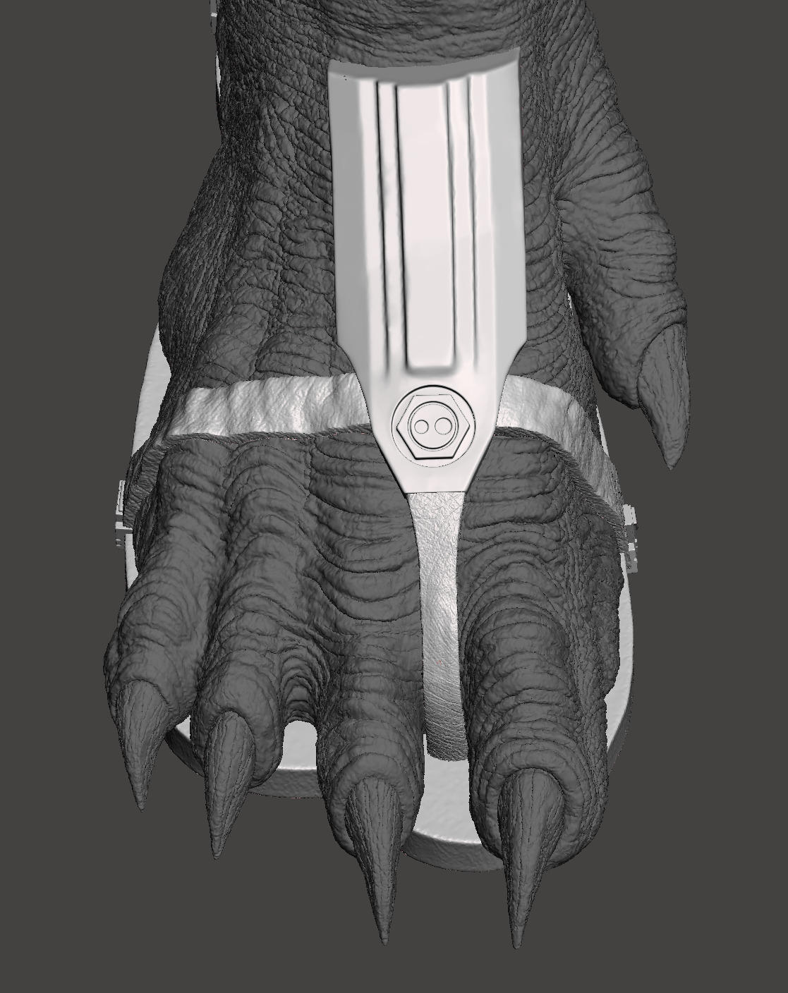 Predator 1987 Jungle Hunter - Reconstructed - Shoes - Sandals   3D print model_20