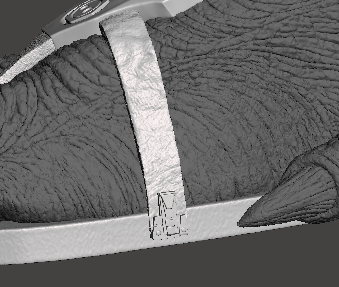 Predator 1987 Jungle Hunter - Reconstructed - Shoes - Sandals   3D print model_16