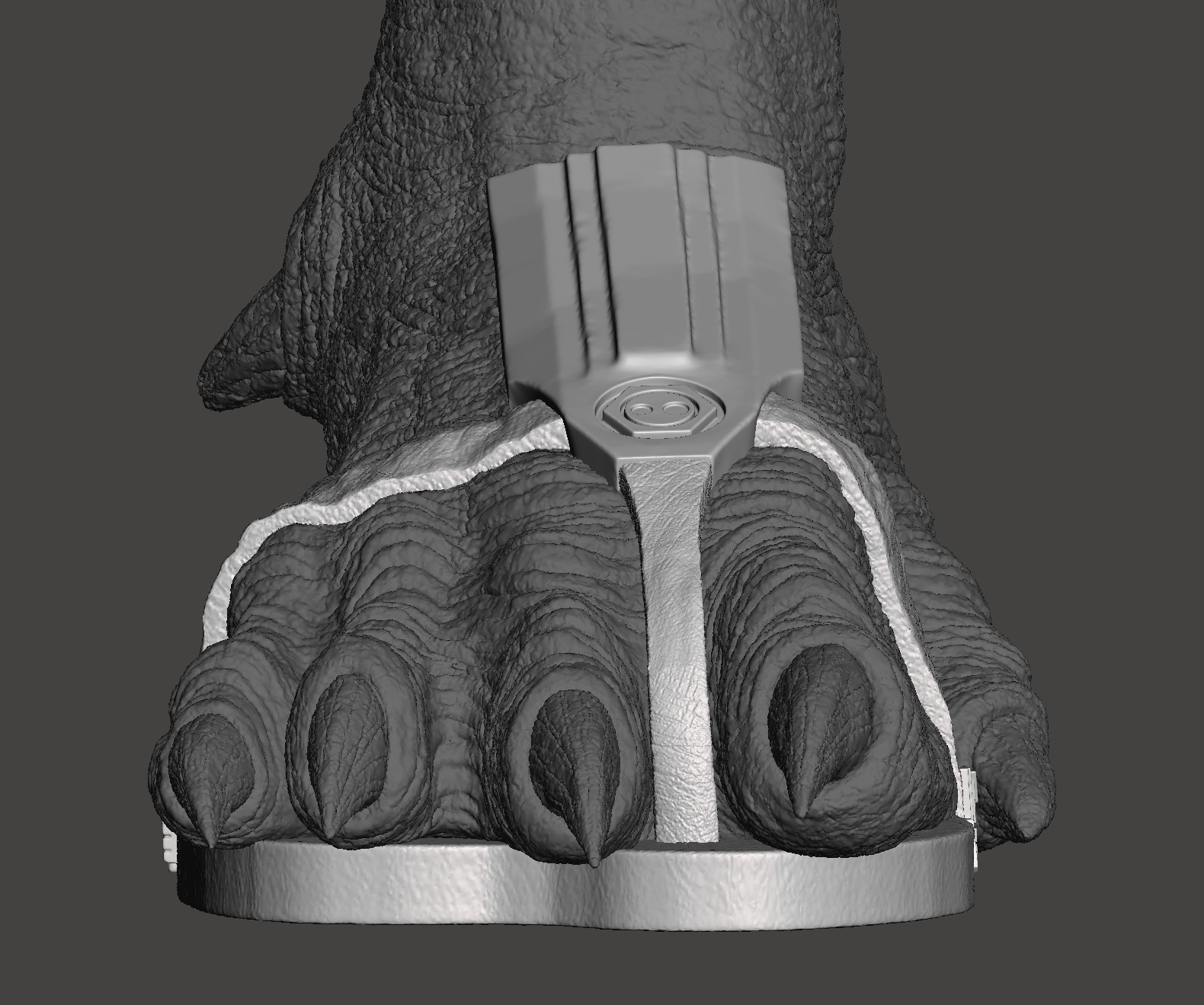 Predator 1987 Jungle Hunter - Reconstructed - Shoes - Sandals   3D print model_19