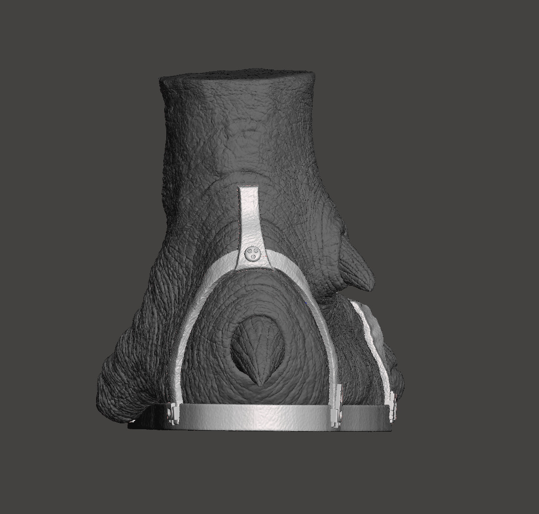 Predator 1987 Jungle Hunter - Reconstructed - Shoes - Sandals   3D print model_10