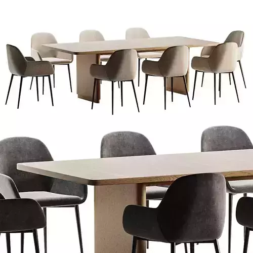 Lynton chair rina table