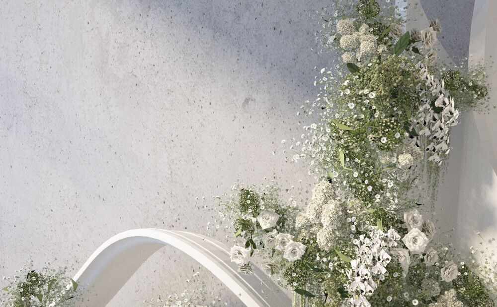 Floristry Fine art display 3D model_6