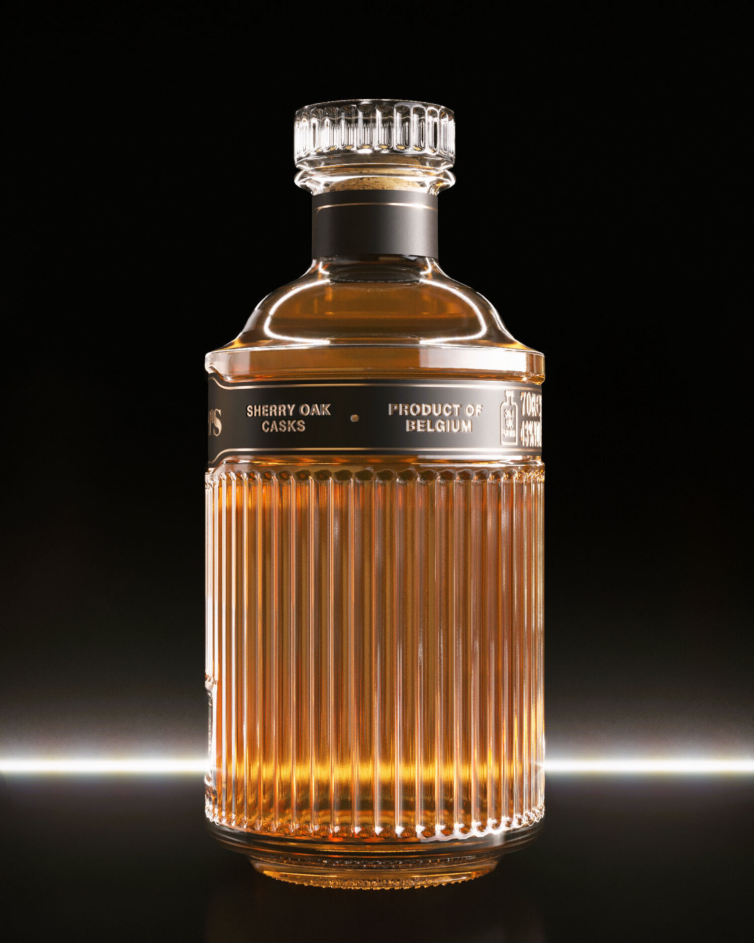 Filliers Bottle Alcohol Whiskey 3D model_5