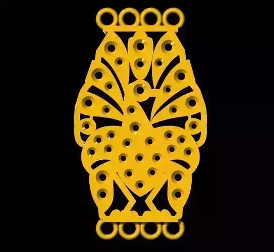 peacock side billa 3dm file