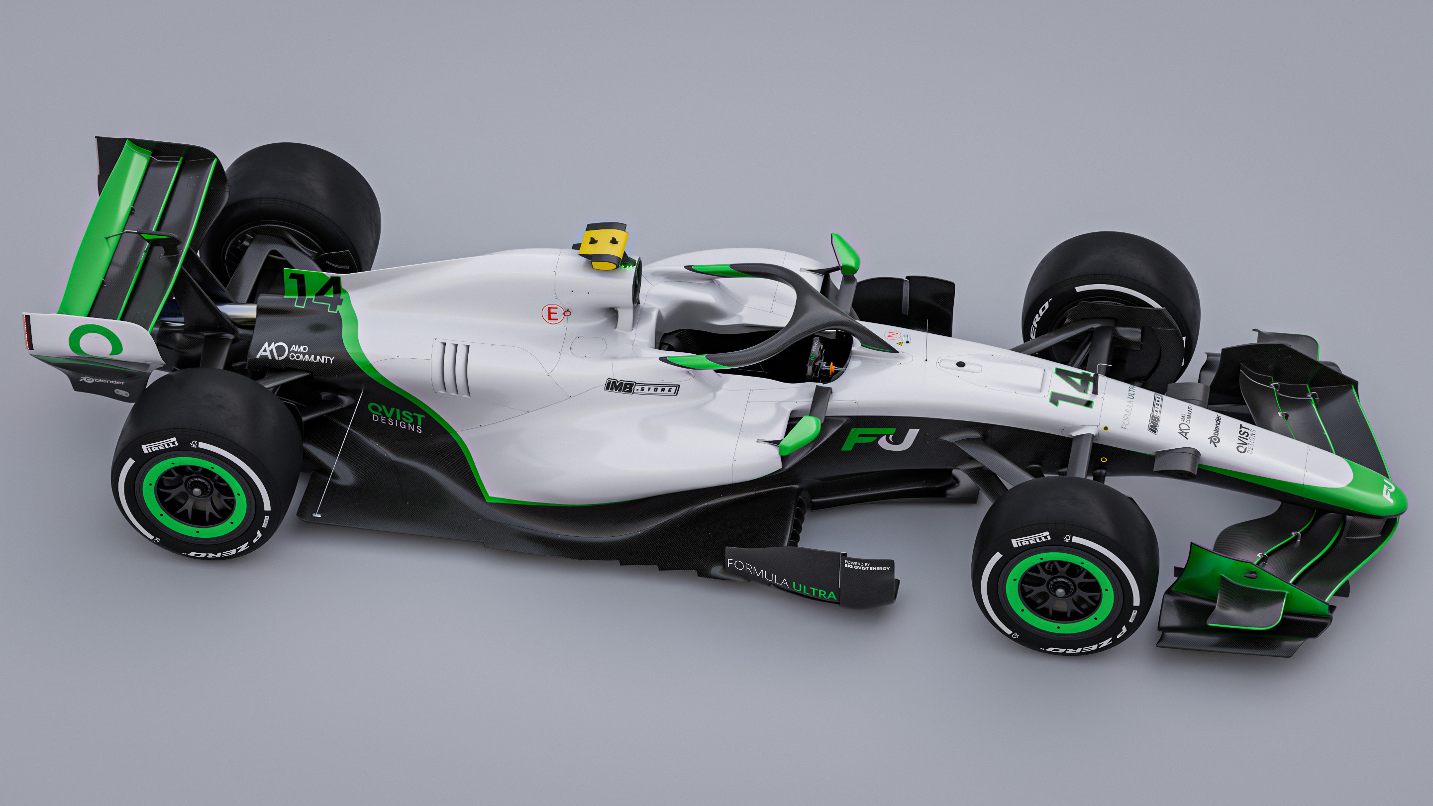 Formula Ultra f1 2026 v2 - FU26 3D model_4