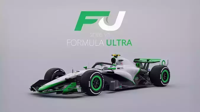 Formula Ultra f1 2026 v2 - FU26 3D model