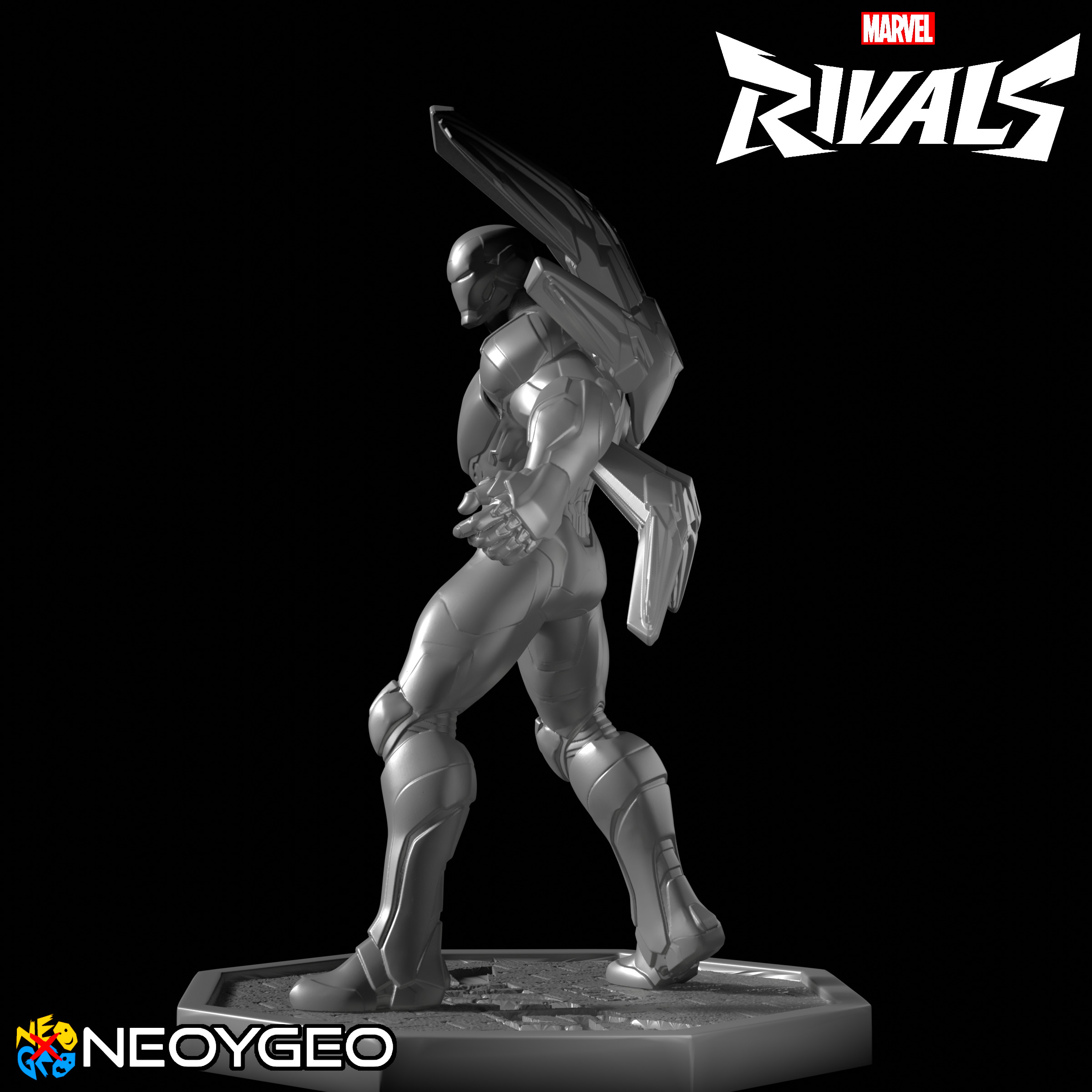 IRON MAN ENDGAME - MARVEL RIVALS 3D print model_3