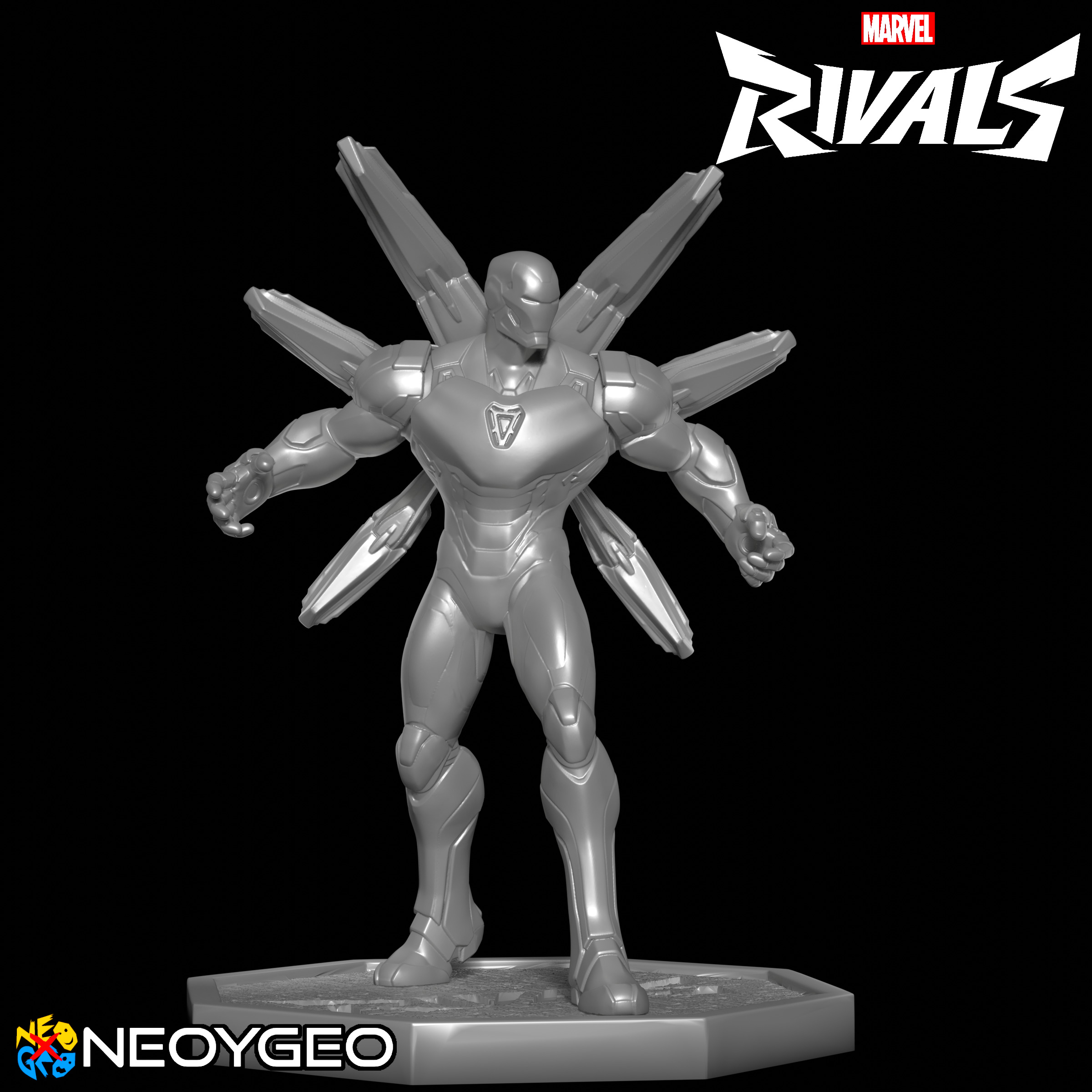 IRON MAN ENDGAME - MARVEL RIVALS 3D print model_2
