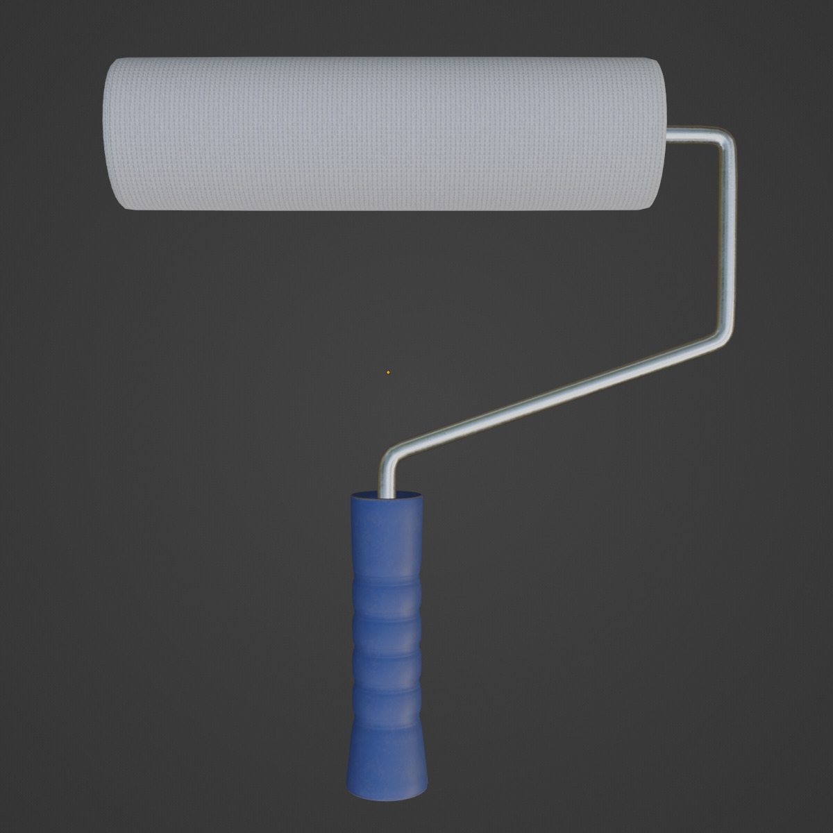 Paint Roller 04  Low-poly 3D model_6