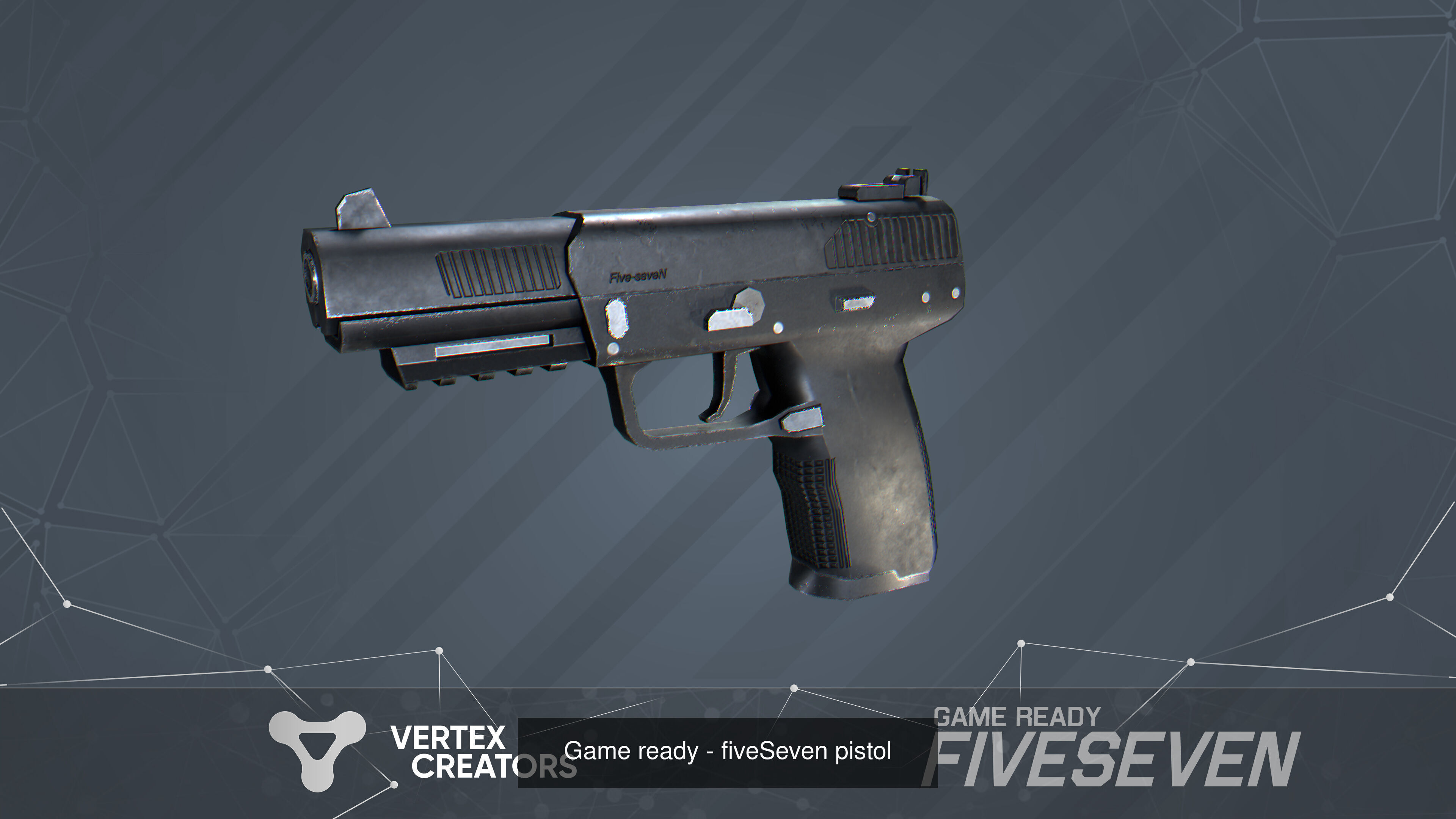 Game Ready - Pistol Pack 3D Model Collection_9