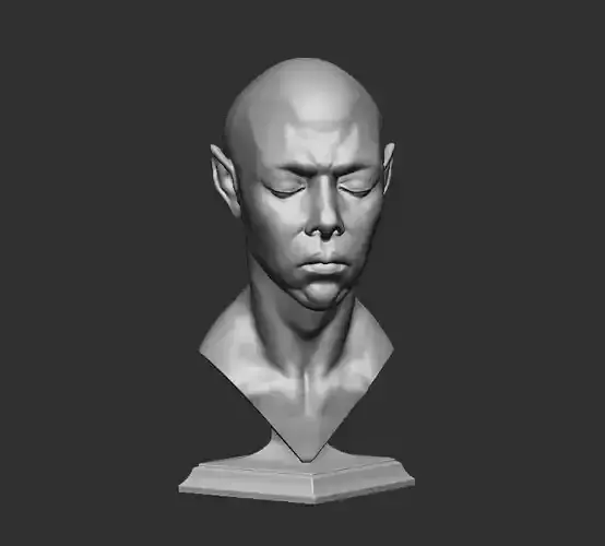 Elven Head Death Mask