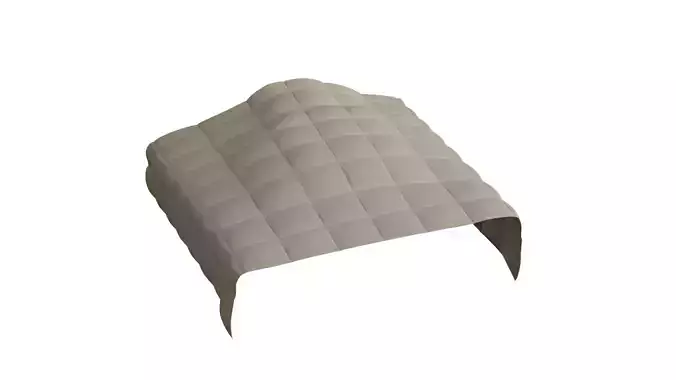 Blanket Low-poly 3D model