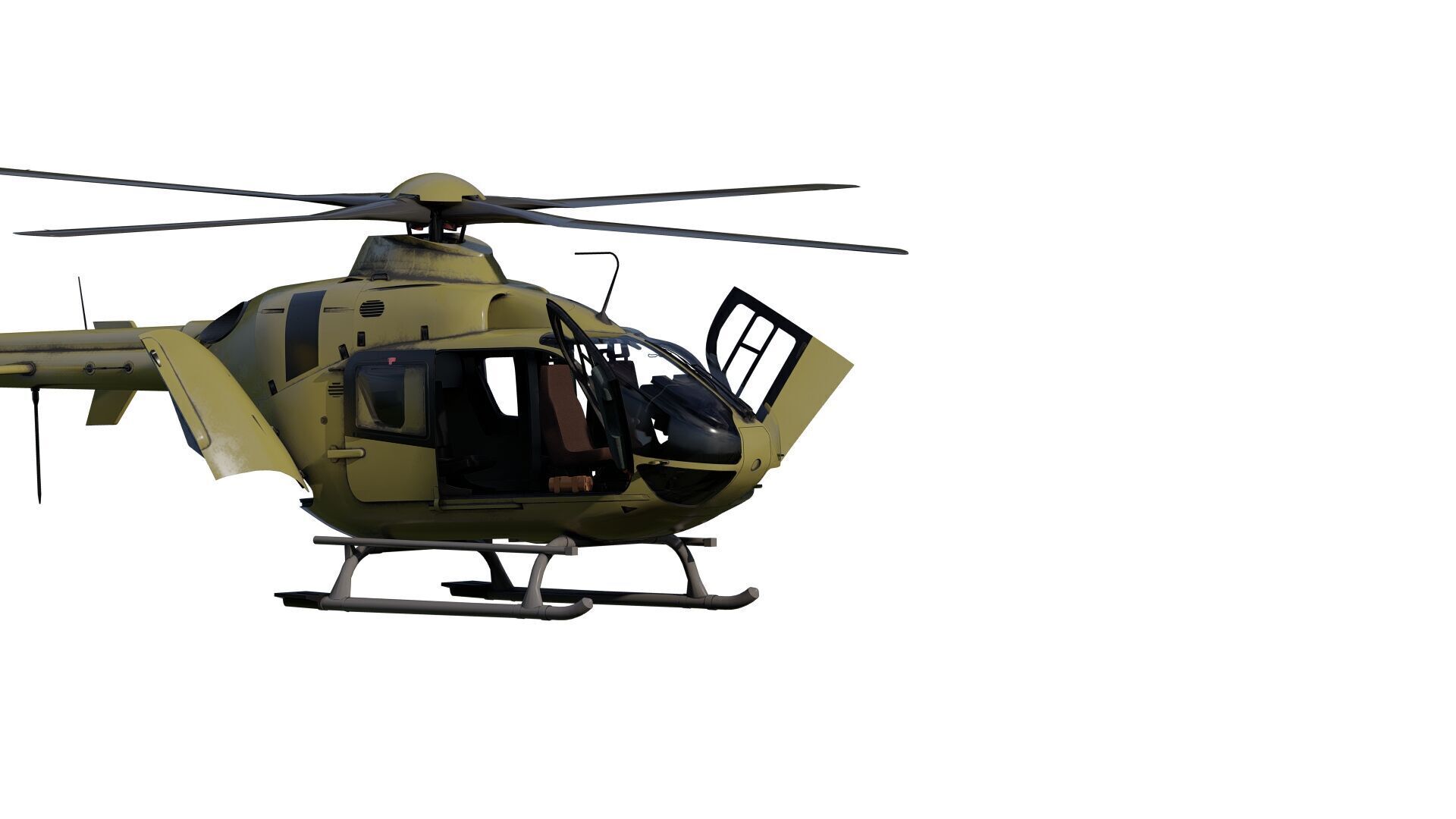 Airbus Helicopter H135 3D model_22