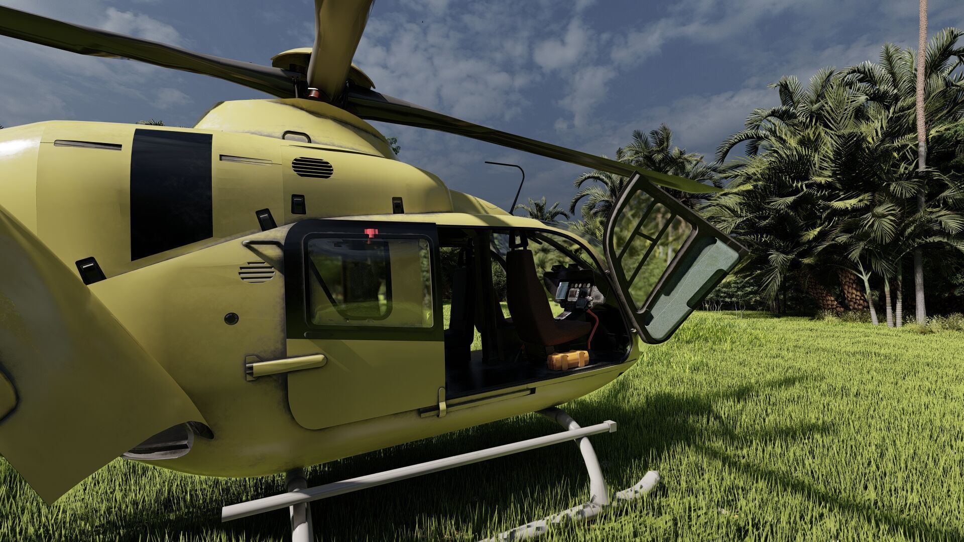 Airbus Helicopter H135 3D model_32