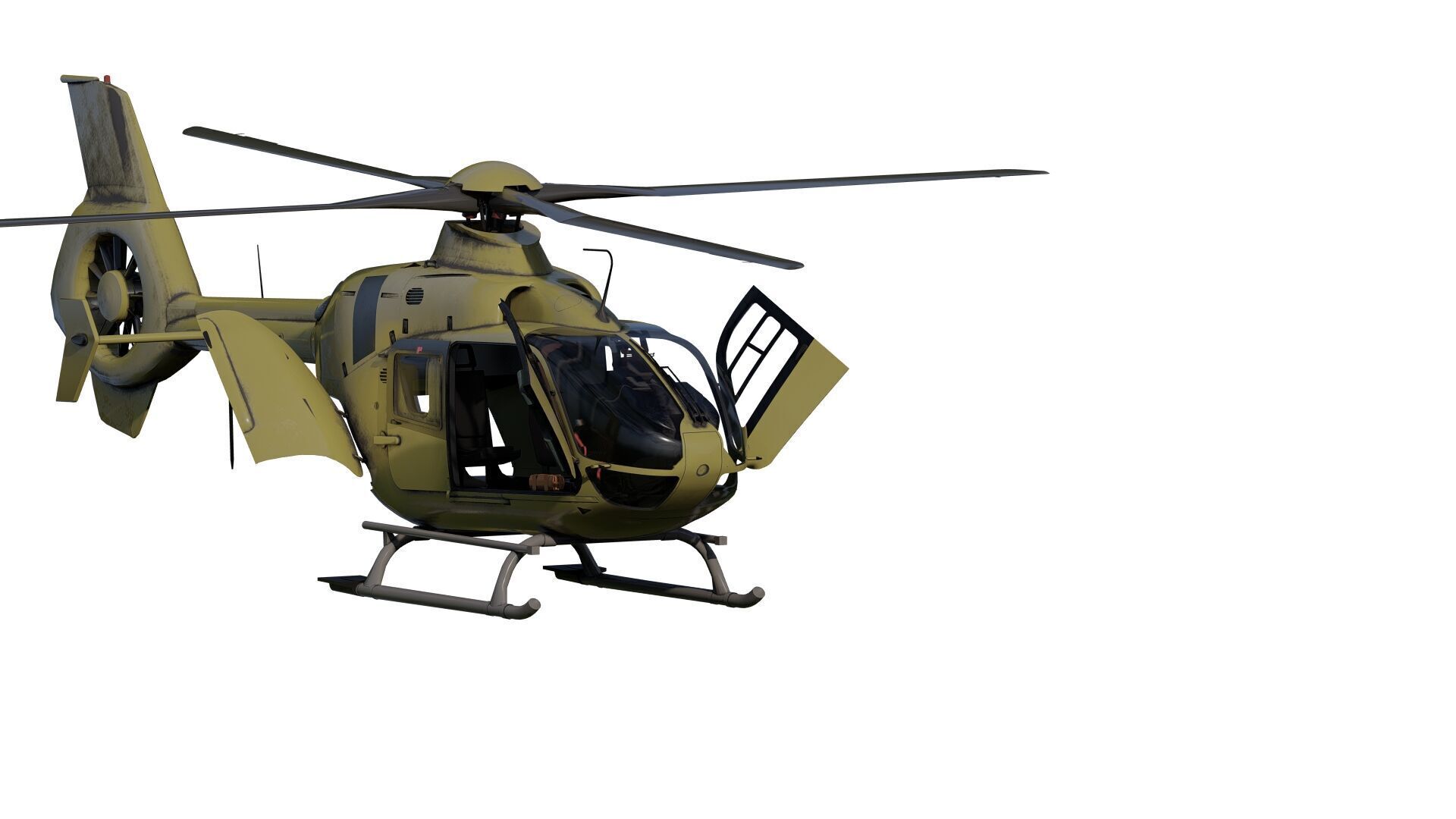Airbus Helicopter H135 3D model_23
