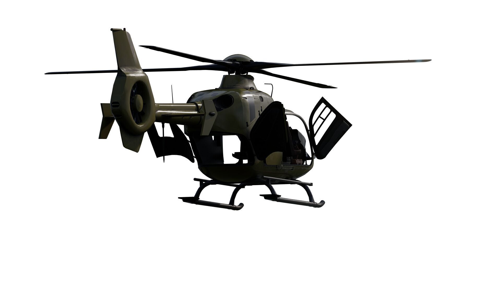 Airbus Helicopter H135 3D model_16
