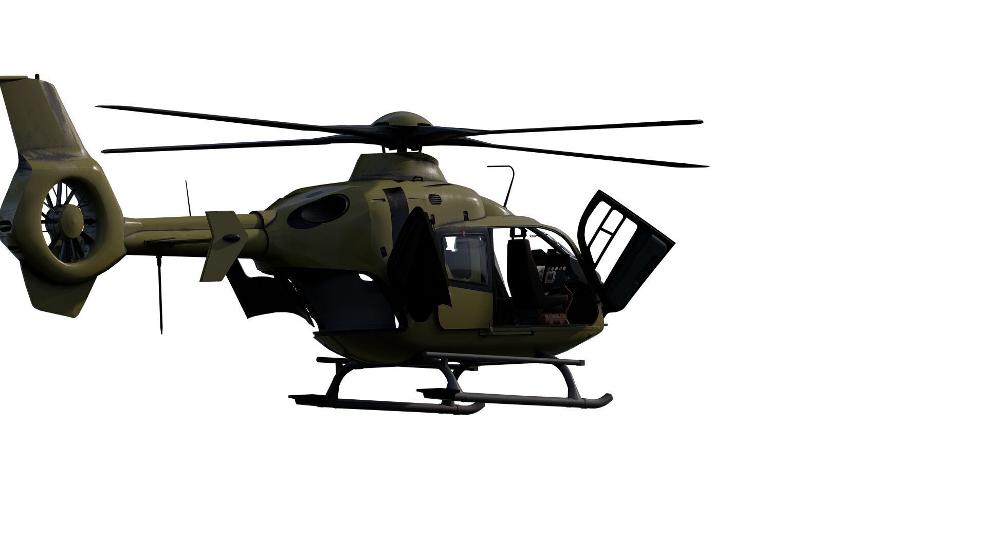 Airbus Helicopter H135 3D model_18