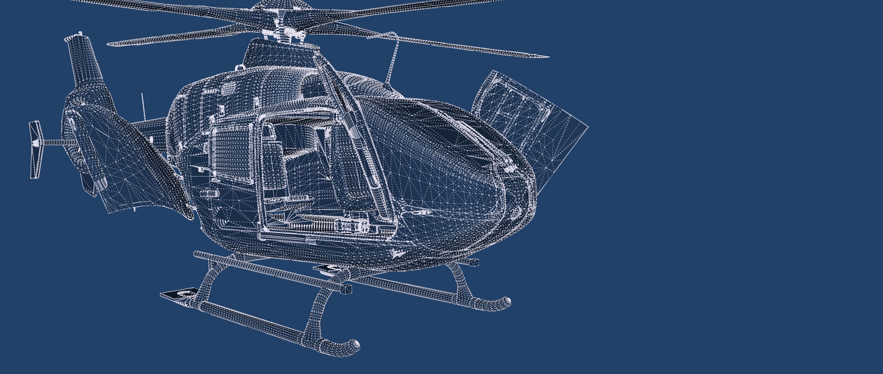 Airbus Helicopter H135 3D model_57