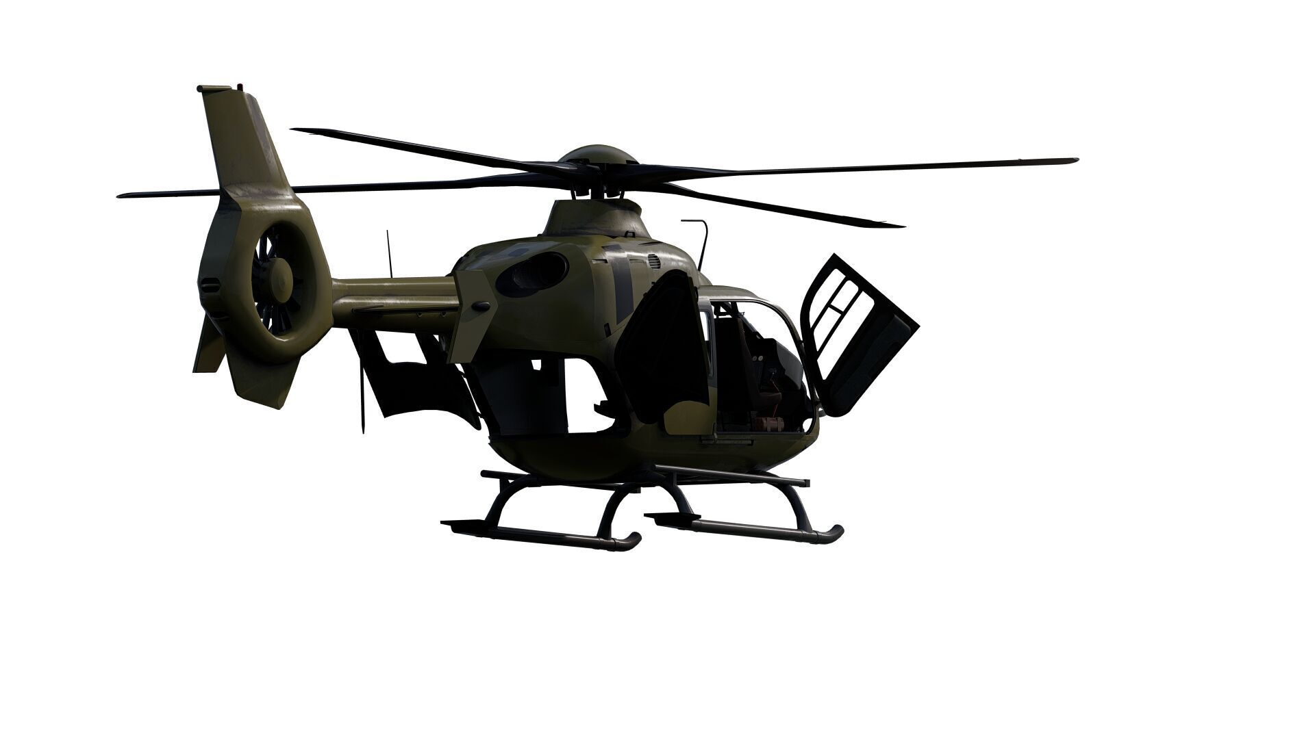 Airbus Helicopter H135 3D model_17