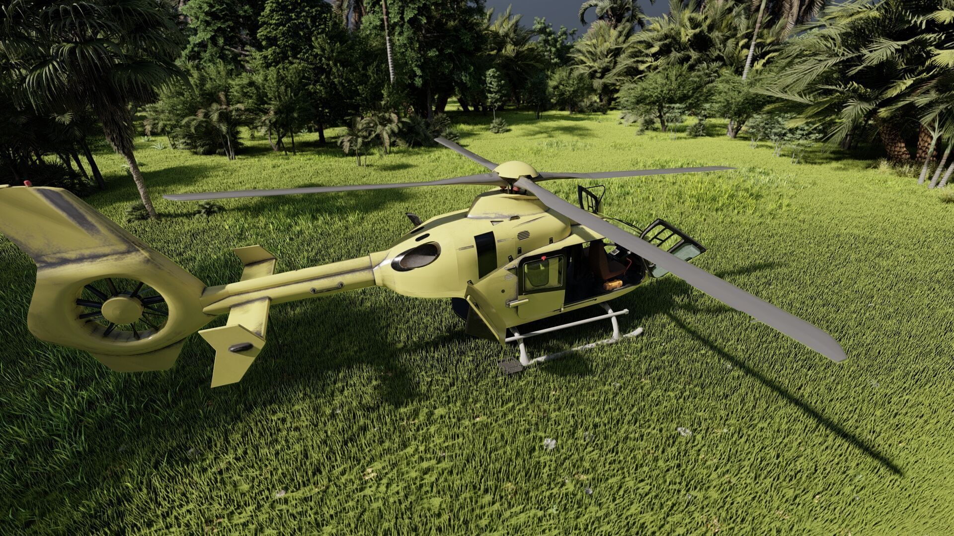 Airbus Helicopter H135 3D model_31