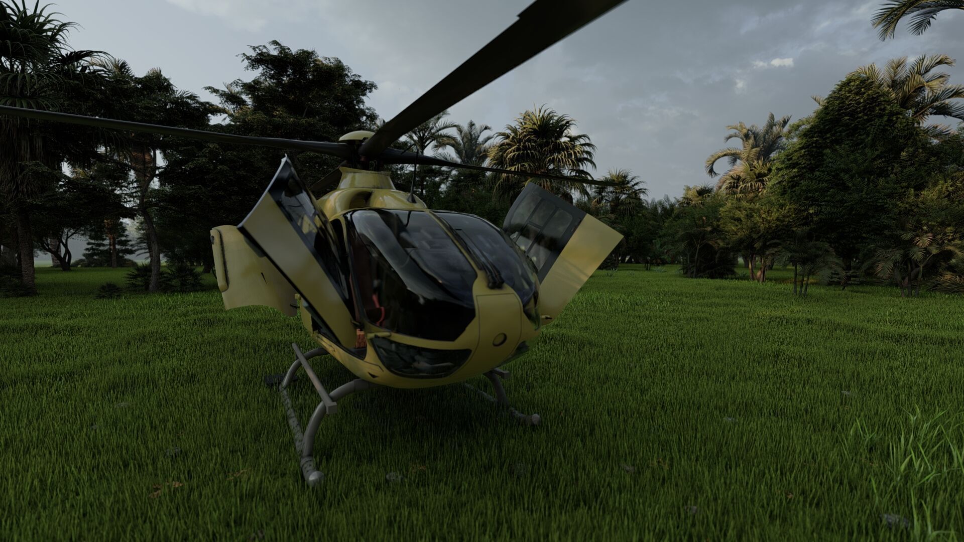 Airbus Helicopter H135 3D model_26