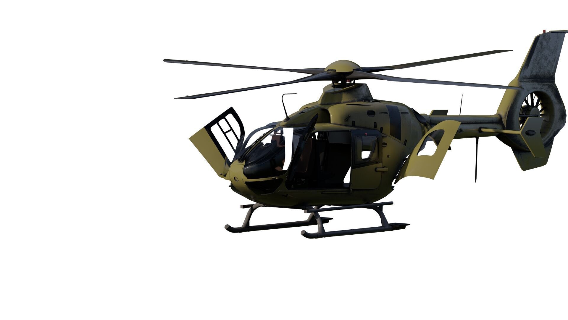 Airbus Helicopter H135 3D model_3