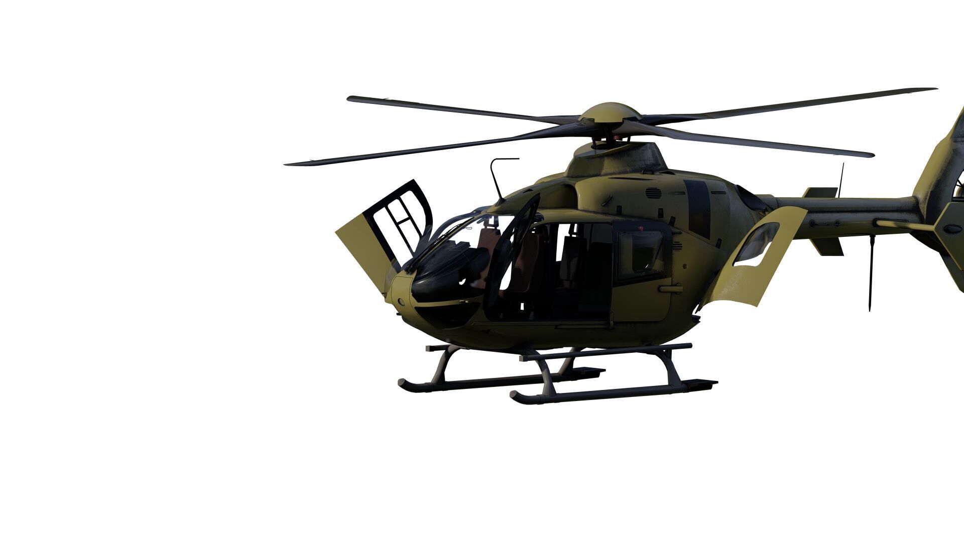 Airbus Helicopter H135 3D model_4