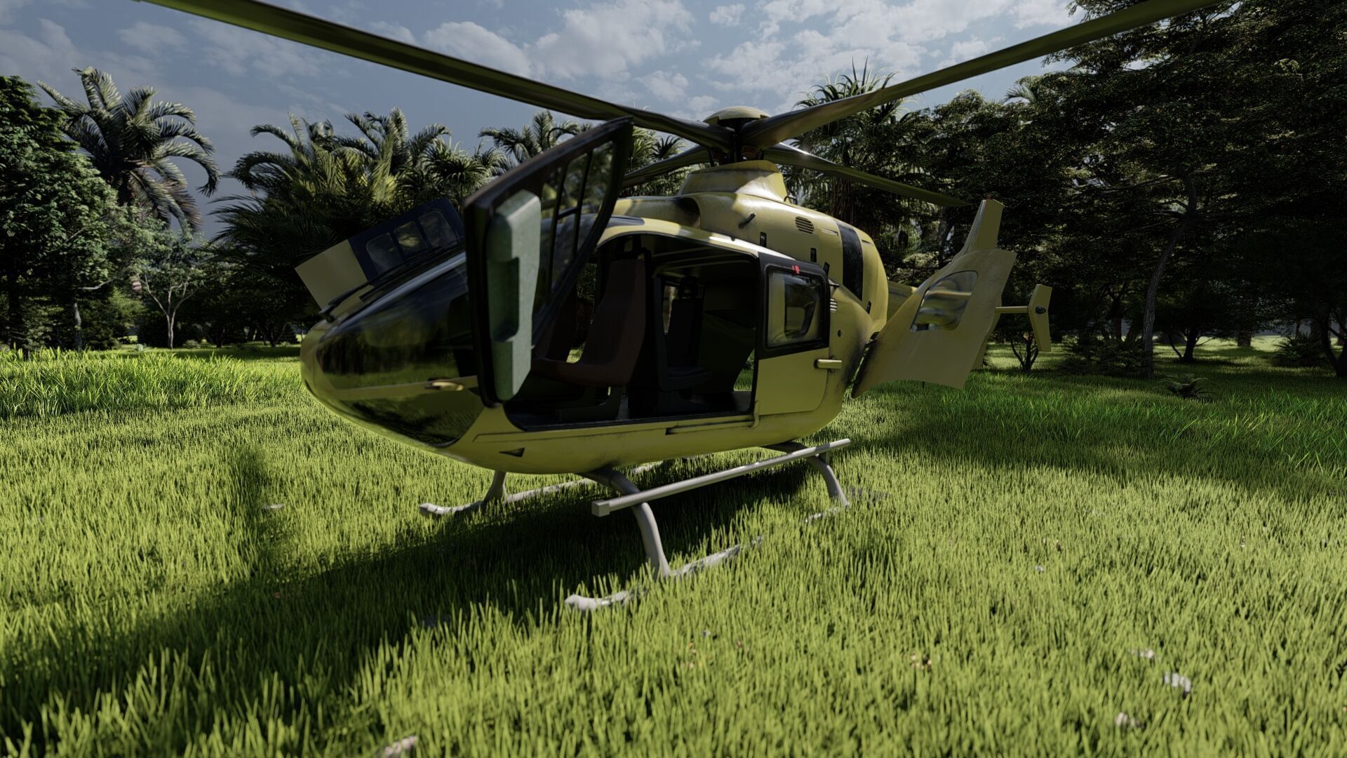 Airbus Helicopter H135 3D model_27