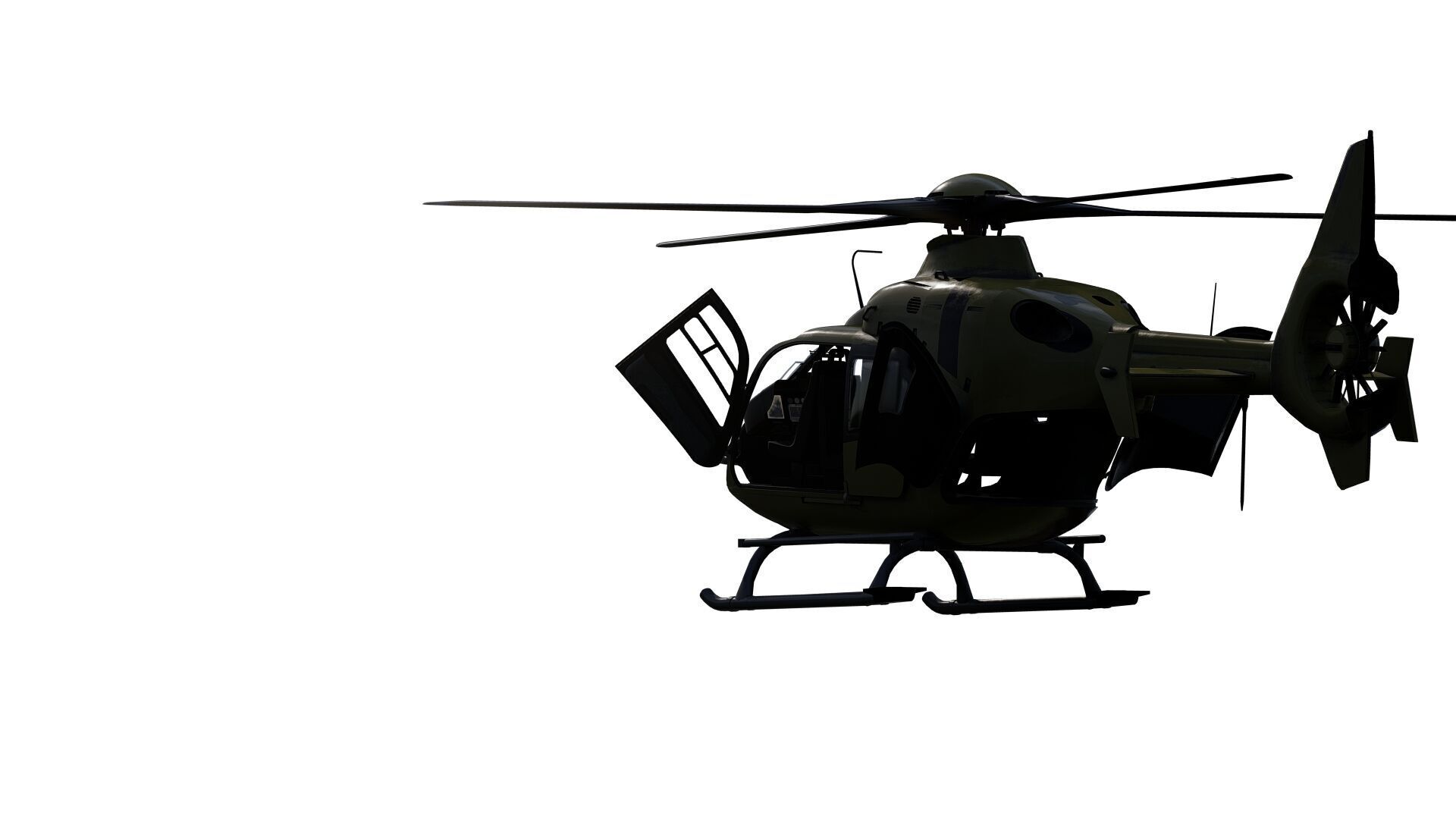 Airbus Helicopter H135 3D model_11