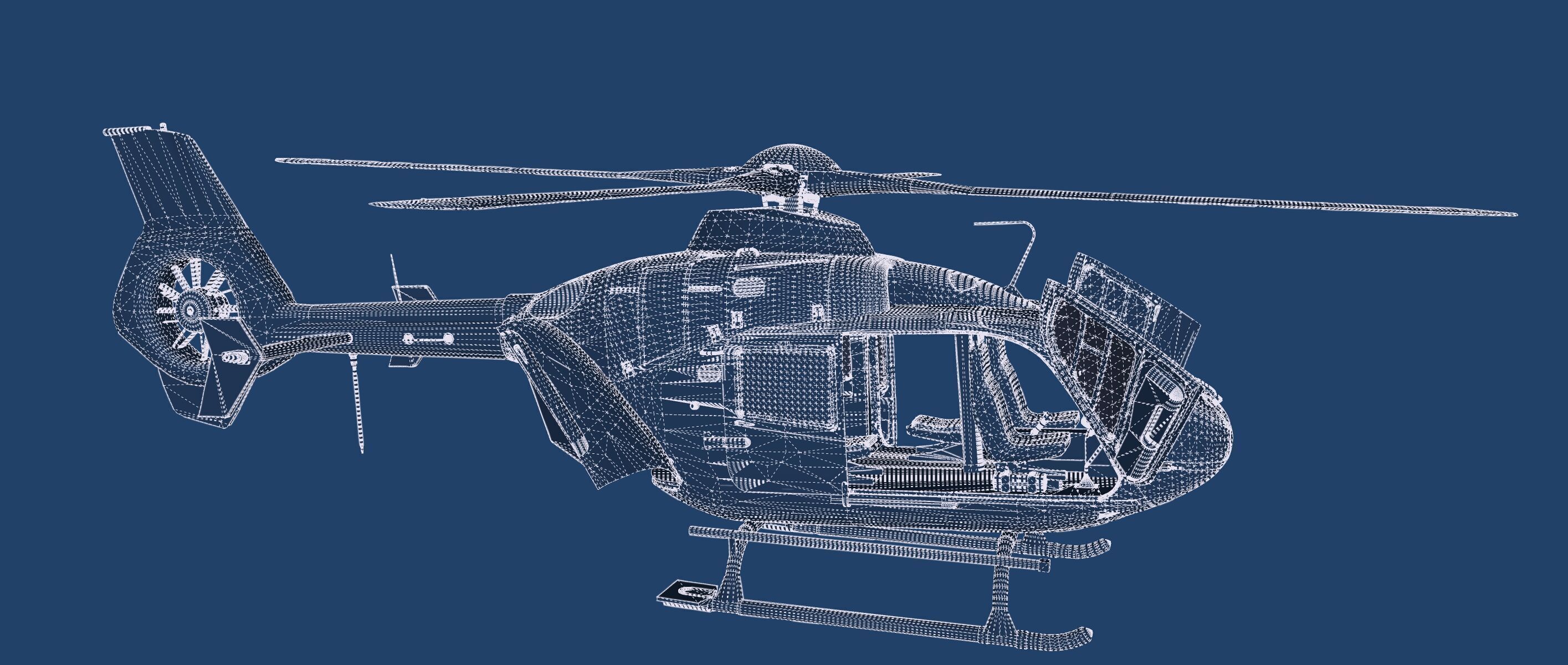 Airbus Helicopter H135 3D model_55