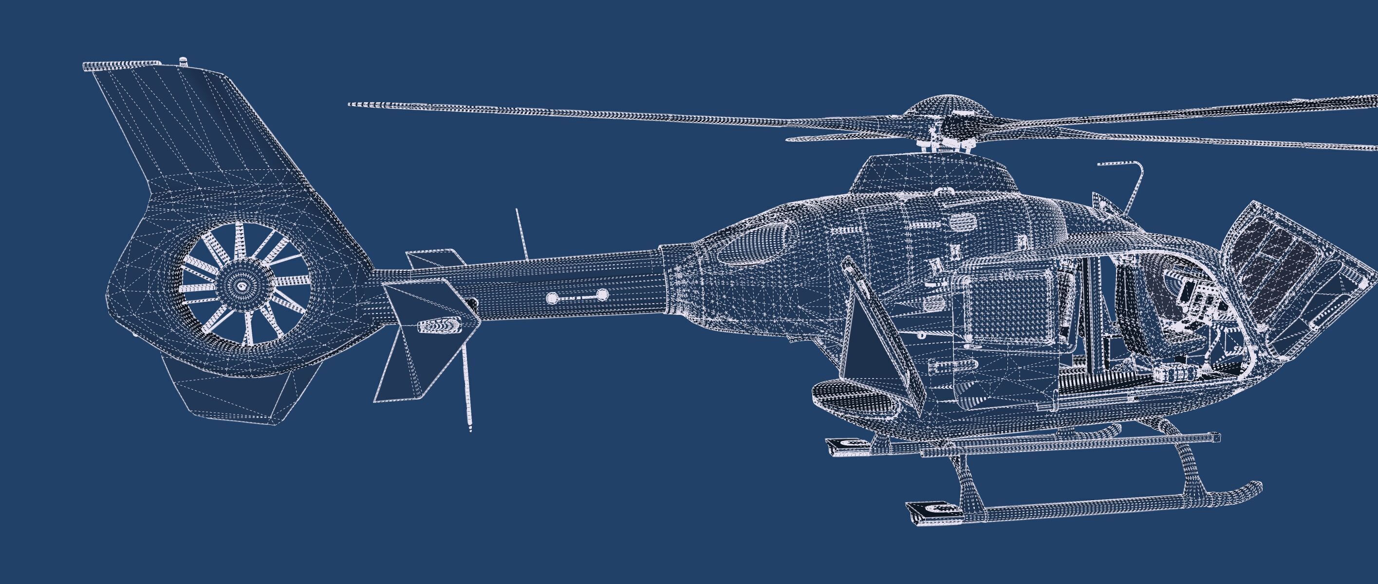Airbus Helicopter H135 3D model_56