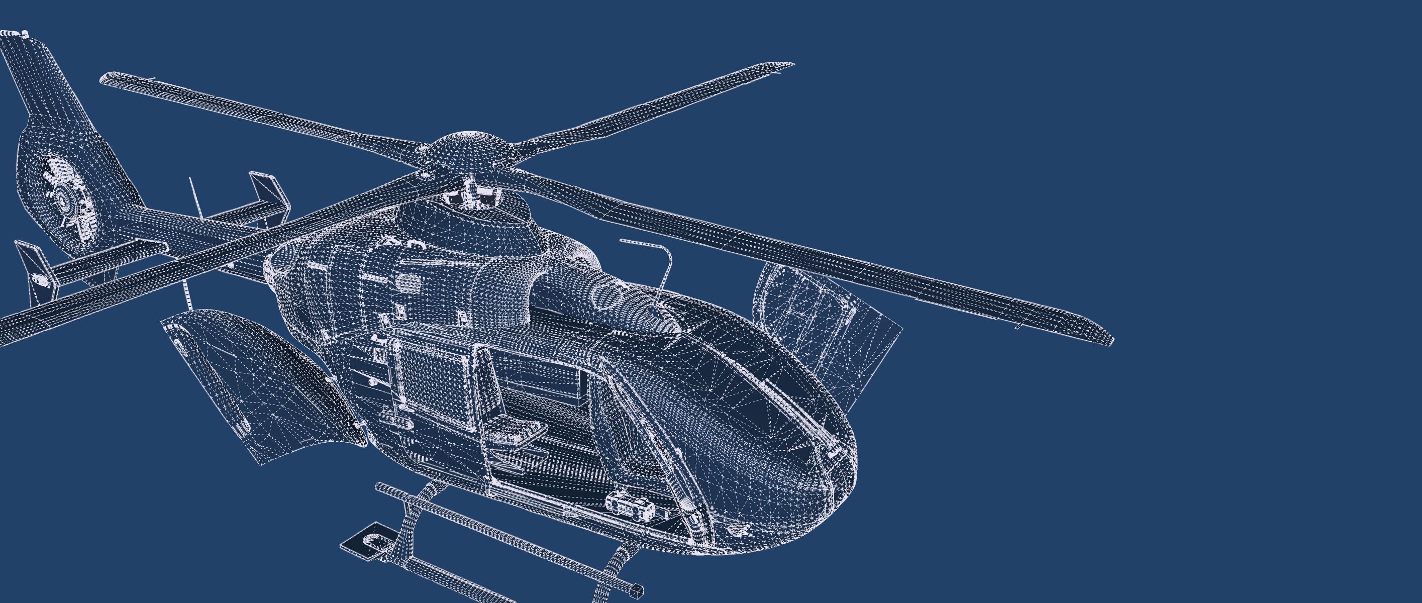 Airbus Helicopter H135 3D model_58